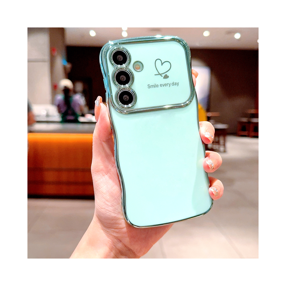 (Mint, For Samsung A16) Plating Soft Tpu Case For Samsung Galaxy S25 A16 A 931288001727