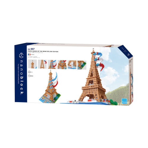 nanoblock - World Famous - Eiffel Tower Deluxe Edition  Advanced Hobby Series 1