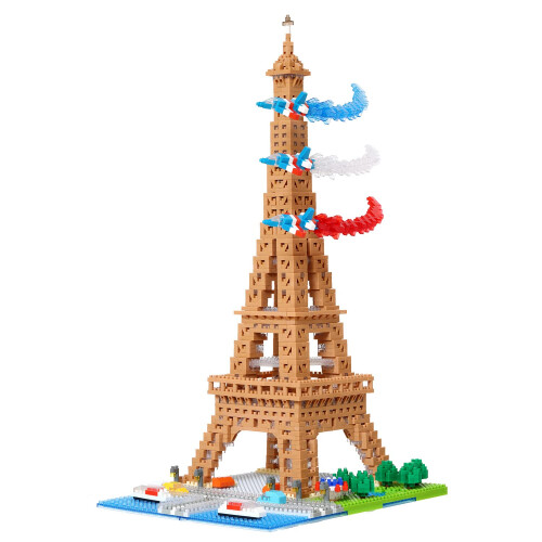 nanoblock - World Famous - Eiffel Tower Deluxe Edition  Advanced Hobby Series 2