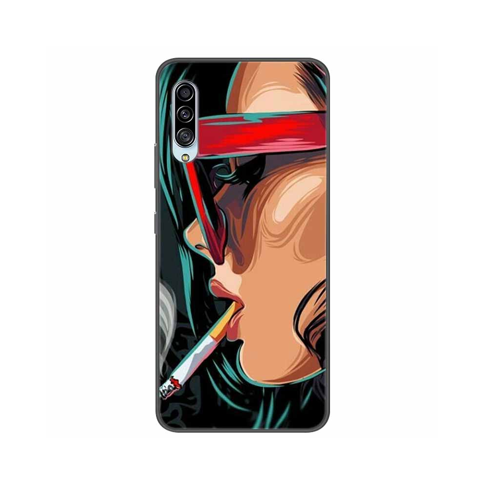 (H10.ch.54, For Samsung A90 5G) For Samsung Galaxy A90 5G Case Fashion Soft Tpu Si 931288042393