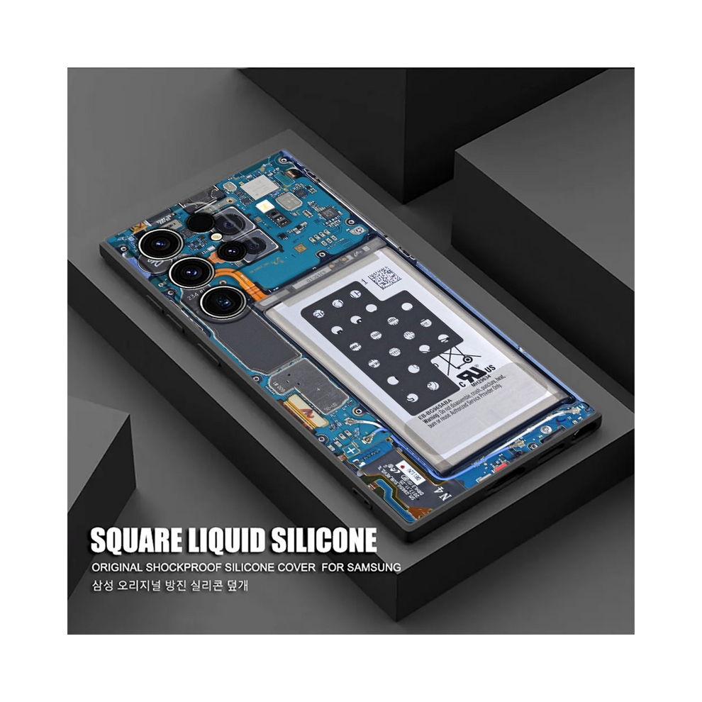 (Zmbla 02, Samsung S10 Lite) Retro Music Tapes Camera Circuit Board Phone Case 931288060267