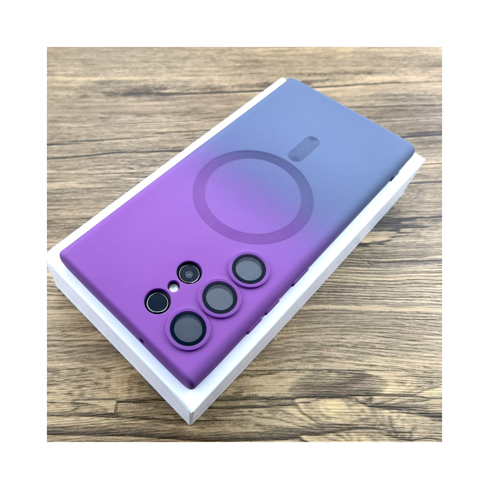 ( Gray, For Samsung S20 Plus) Gradient Silicone Case For Samsung Galaxy S25 S24 Purple 931288068775