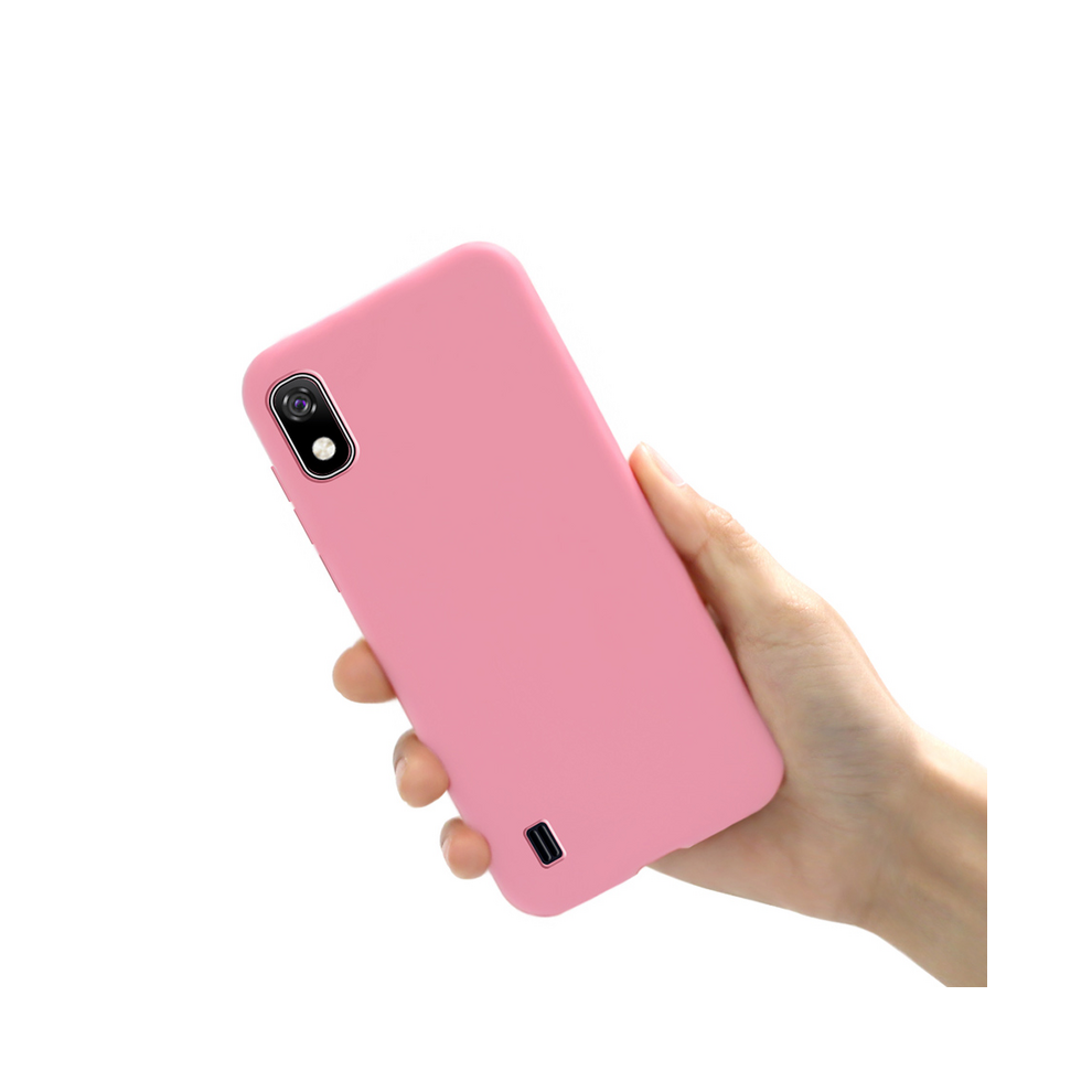 (, For Samsung A10s) For Protector Samsung A10 Case A10s Cover Tpu Sili Pink 931288088575