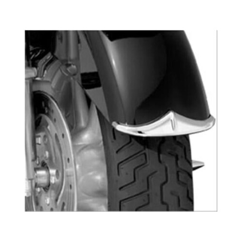 Kuryakyn 8642 Front Fender Tip, Chrome