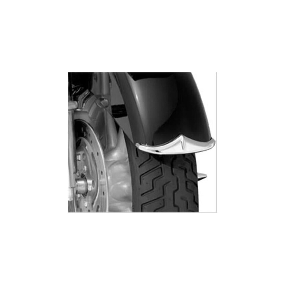 Kuryakyn 8642 Front Fender Tip, Chrome
