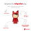 Tonies Kreativer Audio-Charakter - Rot/Beige 3