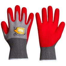 Superior Glove Waterproof Winter Work Gloves - Insulated Strong Grip Nitrile Palms - Puncture Cut Resistance - Size X-Large Pack of 1 Pair