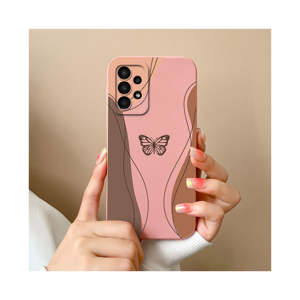 (Typ215, Samsung A13 Lte) For Samsung Galaxy A13 Case Funny Cute Soft Liquid 931288125874