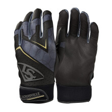 Luísville Slugger Luvas de Batida Juvenis 2.0 - Preto, Médio