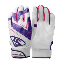 Louisville Slugger Adult Genuine 2.0 Batting Luves - Purple Grande