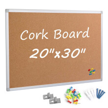Board2by parafa Hirdetotbla 20 x 30 hvelykes ezst alumnium keretes parafa irodai tbla fali parafhoz Nagy falra szerelheto hirdetotbla