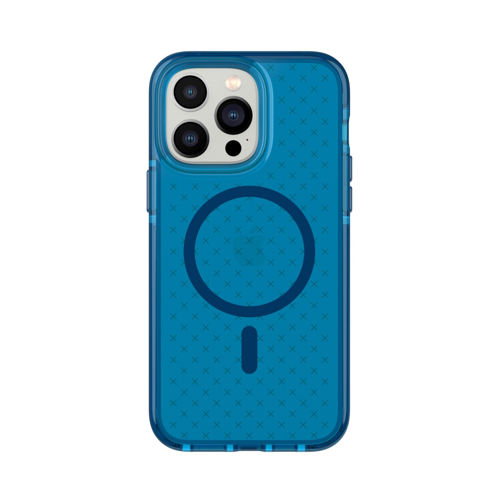 tech21 iPhone 14 Pro Max Evo check compatible with MagSafeA - Shock-Absorbing  Slim Protective Phone case with 16ft FlexShock Multi-Drop Protection  E