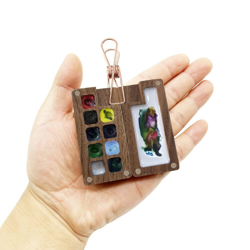 TinyPainter – Mini Mobiele Aquarelset – Creatief Schilderen Onderweg