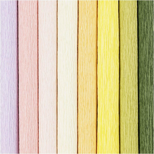 Papier Crépon - 20 - Pastel - Élastique - Résistant - Créatif 2
