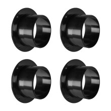 PowerTec 70126-P4 Inlet Flange 4 tommer OD Dust Collection Duction Connector 4 Pk