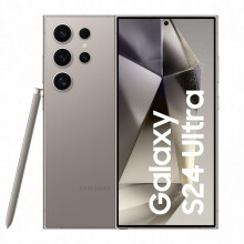 Samsung Galaxy S24 Ultra 5G S9280 DS (256GB+12GB, Titanium Grey) - Refurbished
