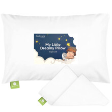 Keababies Toddler Pillowcase til 13x18 pude - Organisk sm?barnspuder til drengeb?rn - 100% naturlig bomuldspudebetr?k til miniature s?vnige puder