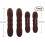 Styla Hair Magic Bun Maker Rubios 4 Pack (2 Pequeños, 2 Grandes) Esponjas Flexibles Reutilizables 5