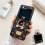 (A, For Z Flip 5) Luxury Retro Pattern Phone Rings Case for Samsung 2