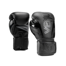 Venum Unisex-Erwachsene Elite Evo Boxhandschuhe Schwarz/Schwarz 12 Oz US