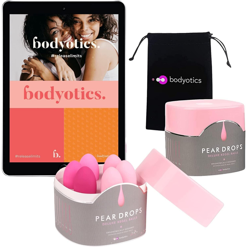 Bodyotics Pelvic Floor Trainers - 2 X Set Of 6 - Bladder Control - Help For Urinary Incontinence Prolapse And Muscle Tightening - Get 1 & Give 1