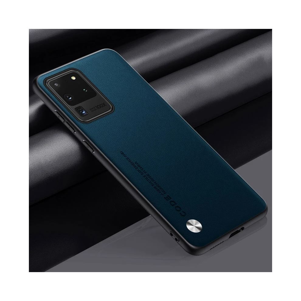 (, Samsung S20 Ultra) Luxury Pu Leather Case For Samsung Galaxy S20 Ultr Green 931288224430