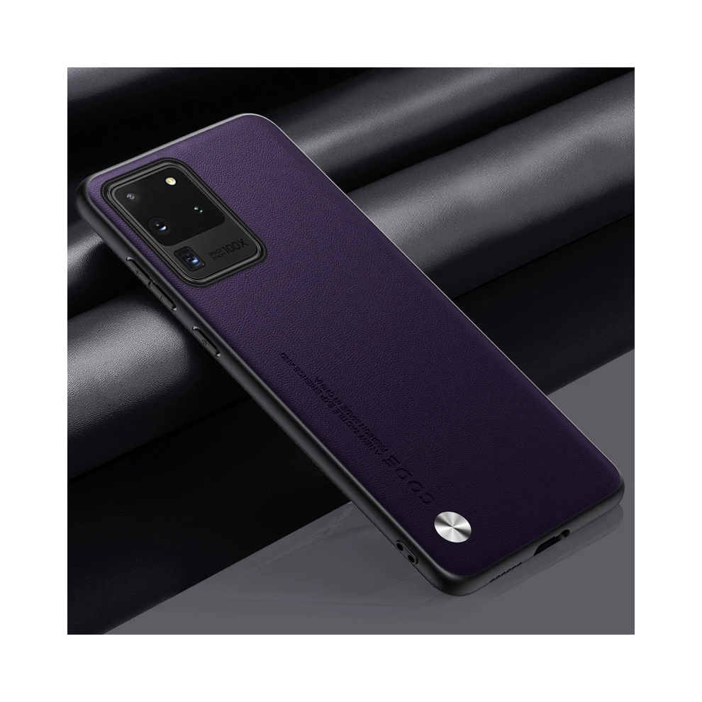 (, Samsung S20 Ultra) Luxury Pu Leather Case For Samsung Galaxy S20 Ultr Purple 931288224485
