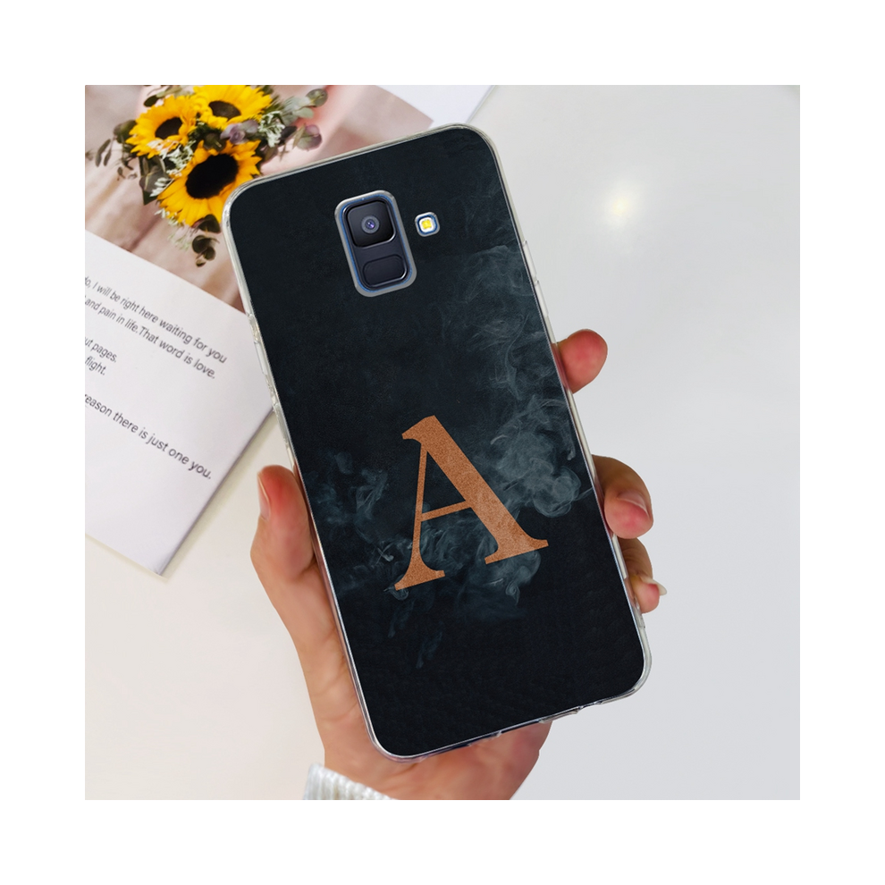 ( A, Galaxy A8 2018) For Samsung Galaxy A8 Plus 2018 Case Sm-A730f New Black 931288216268