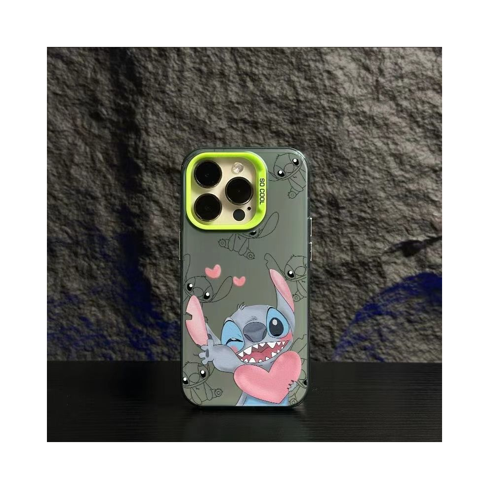 (Cyg-204Cy5028a2, S23 Fe) Y2k Disney Stitch Cartoon Case For Samsung Galaxy 931288219467