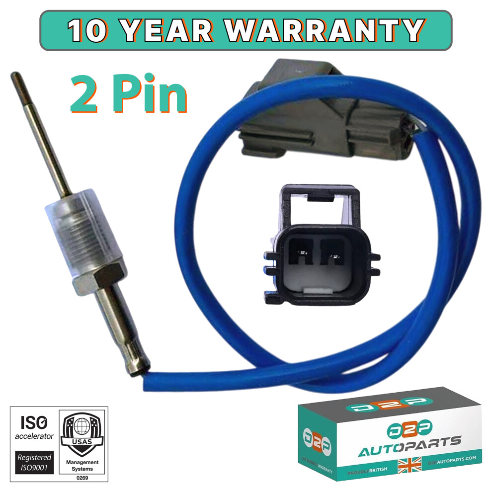 Exhaust Gas Temperature Sensor For Ford Kuga Mk1 Mk2 2.0 Tdci 1833786 1698638 5060414649887