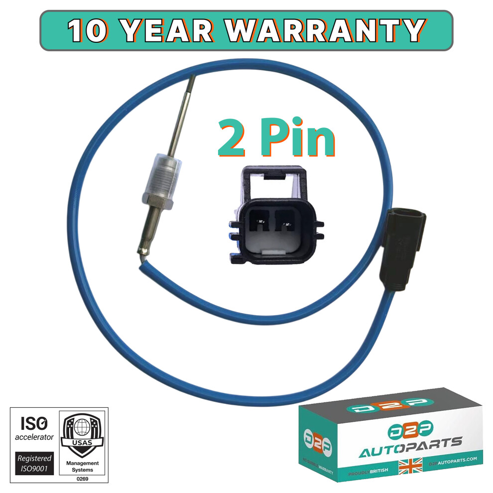 Exhaust Temperature Sensor For Ford Transit 2.2 Tdci 4X4 Bk3a12b591cb 2013-2018 5060414649900