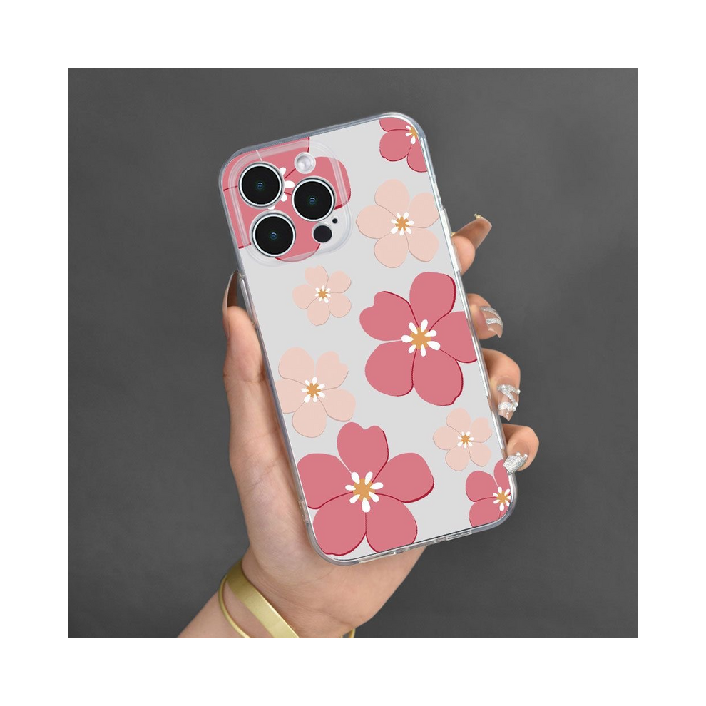 (S10195, Samsung A32 4G) Flower Case For Samsung Galaxy S25 Ultra Plus A55 931288209635