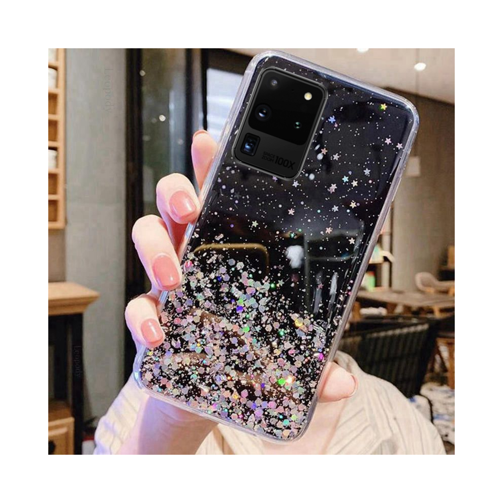 ( Case, For Samsung G988b) Bling Glitter Soft Phone Case For Samsung Galaxy S Black 931288242168