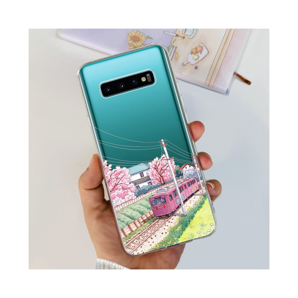 (Shell-U50, Samsung S10 Plus) For Samsung Galaxy S10 Lite Plus Case Lovely Astro 931288190506