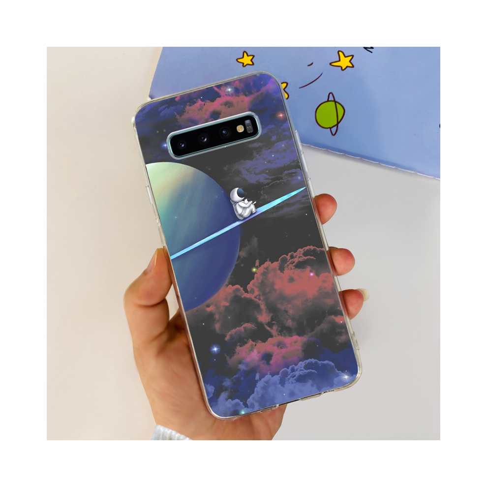 (Shell-U07, Samsung S10 Lite) For Samsung Galaxy S10 Lite Plus Case Lovely Astro 931288191442