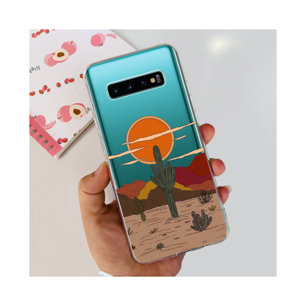 (Shell-U20, For Samsung S10) For Samsung Galaxy S10 Lite Plus Case Lovely Astro 931288191619