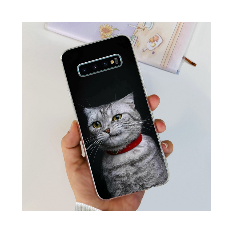 (Shell-U19, For Samsung S10) For Samsung Galaxy S10 Lite Plus Case Lovely Astro 931288191657