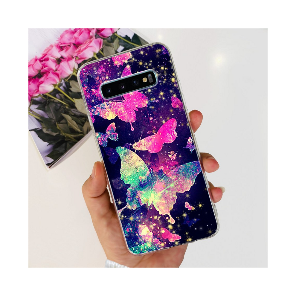 (Shell-U21, For Samsung S10) For Samsung Galaxy S10 Lite Plus Case Lovely Astro 931288192050