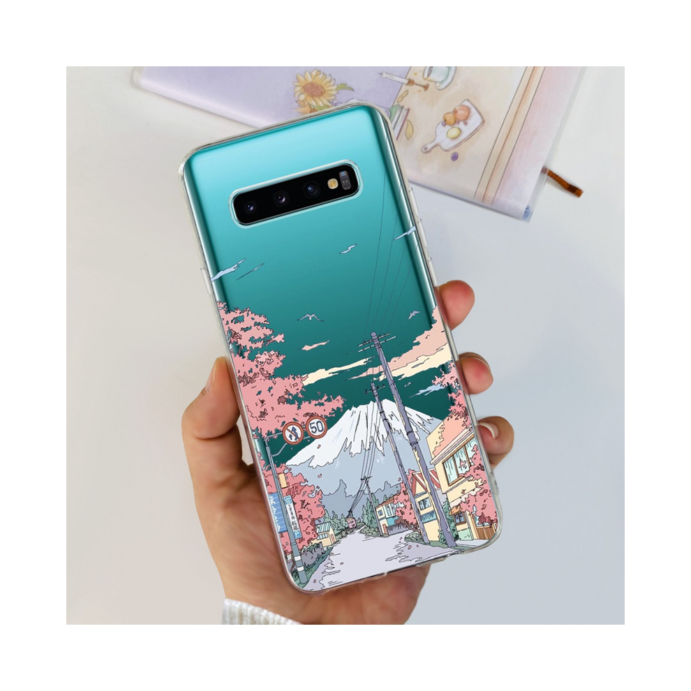 (Shell-U23, For Samsung S10) For Samsung Galaxy S10 Lite Plus Case Lovely Astro 931288192135