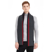 Sciarpa invernale classica da uomo Glen Mila, sciarpe invernali in cashmere, lunghe, semplici, alla moda, formali, morbide, per uomo