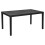 (Antharcite) Large 10-Seater Plastic Adjustable Garden Table 6