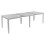 (White) Large 10-Seater Plastic Adjustable Garden Table 3