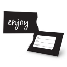 Swipe It Cadeaukaarthouderhoezen Papier 100 stuks Bulk voor Bedankt Verjaardag Vaderdag Housewarming Bruiloft Jubileum Babyshower Spa Enjo