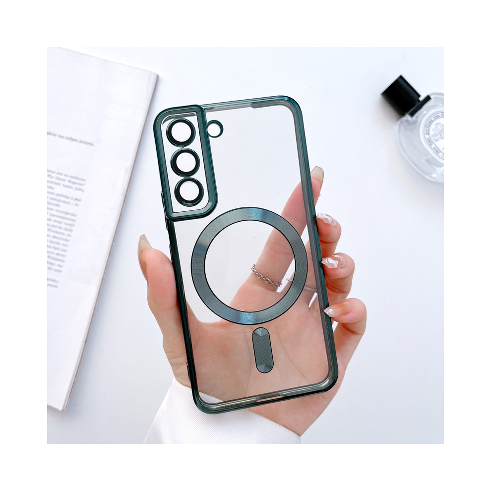 (Dark Samsung S23 Ultra) For Magsafe Wireless Charge Case For Samsung Galax Green 931288261084