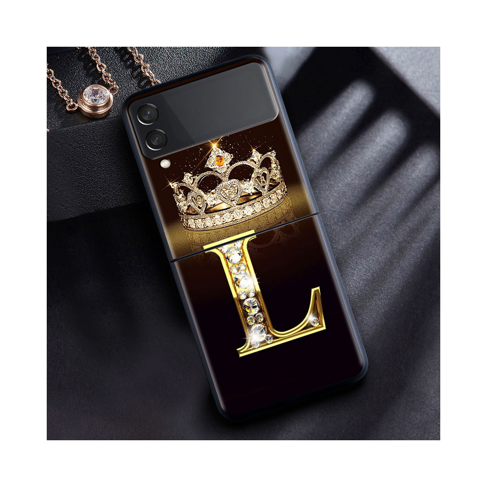 (B05, Samsung Z Flip 5G) Case For Samsung Galaxy Z Flip 3 5G Black Hard PC-image-OPC-PGF6RYF-NEW