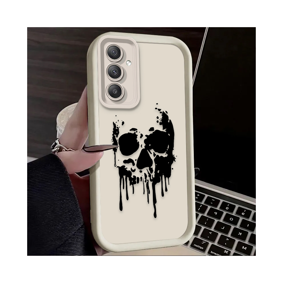 (7, Galaxy A55 5G) Terror Skull Hand Love Phone Case For Samsung Gala 931288258114
