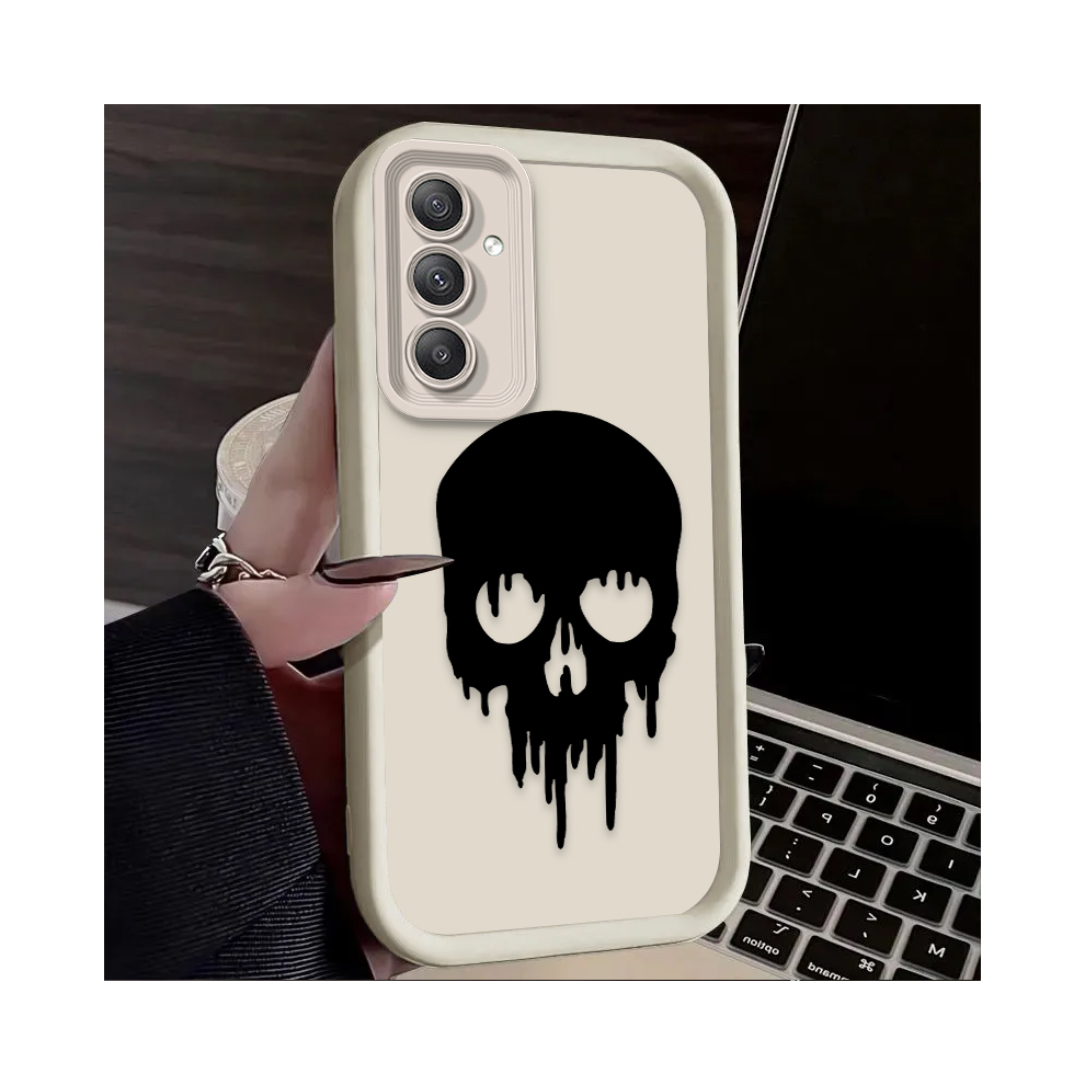 (1, Galaxy A55 5G) Terror Skull Hand Love Phone Case For Samsung Gala 931288258138
