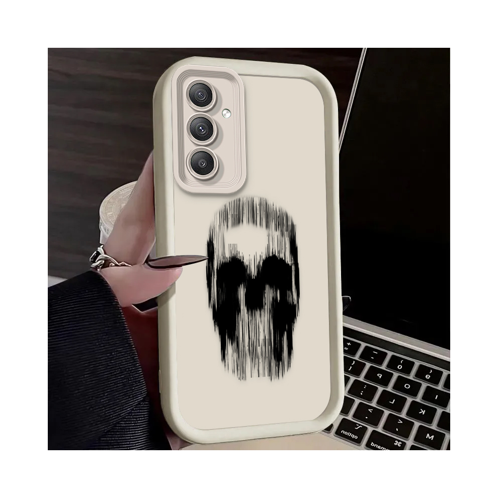 (3, Galaxy A55 5G) Terror Skull Hand Love Phone Case For Samsung Gala 931288258152