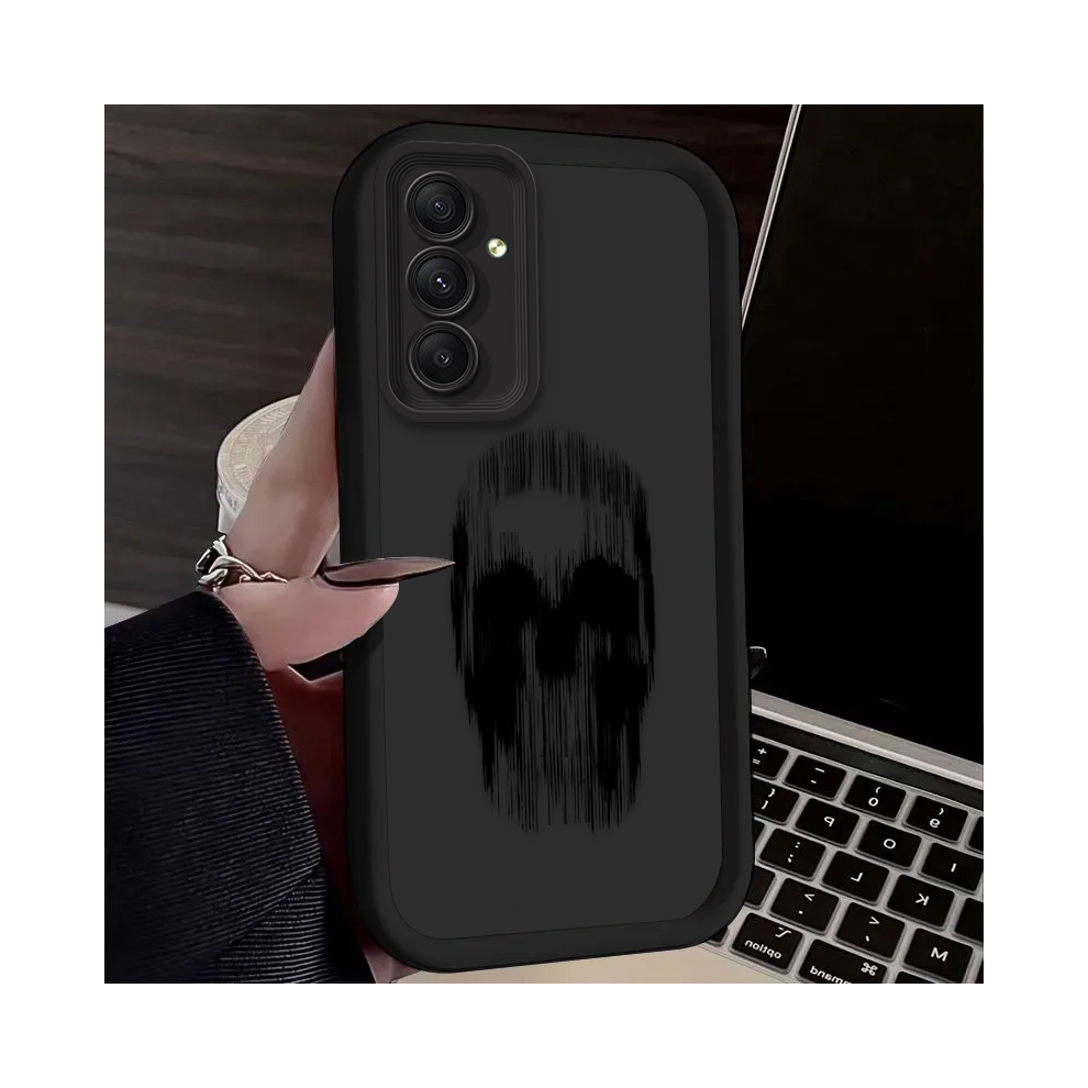 (4, Galaxy A55 5G) Terror Skull Hand Love Phone Case For Samsung Gala 931288258169