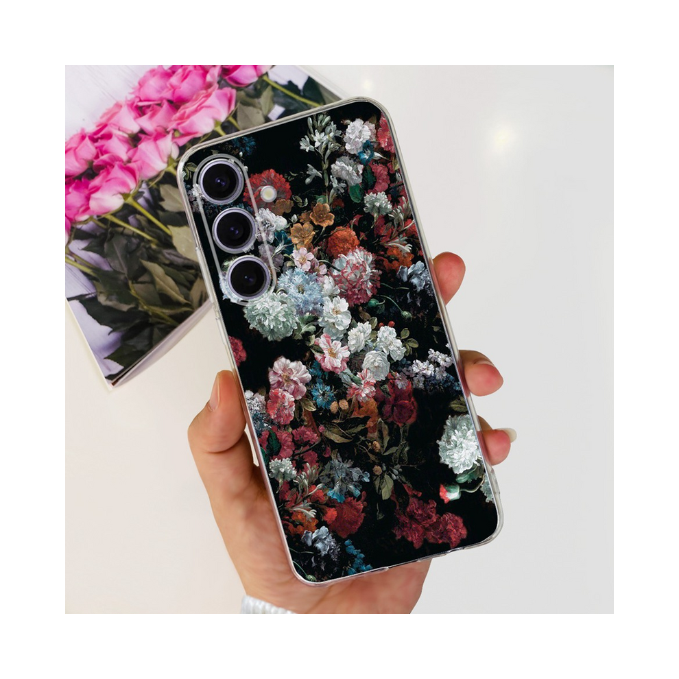(Case-843, For Samsung S24) For Samsung S24 Plus Ultra Phone Case Stylish Flow 931288243806
